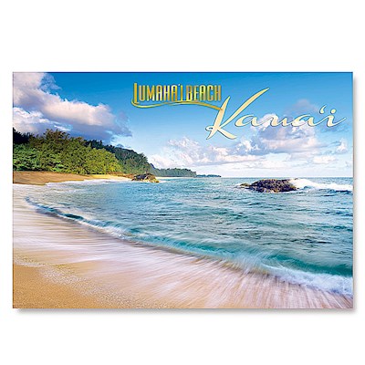 Lumaha'i Beach 4 X 6 Kauai Postcards